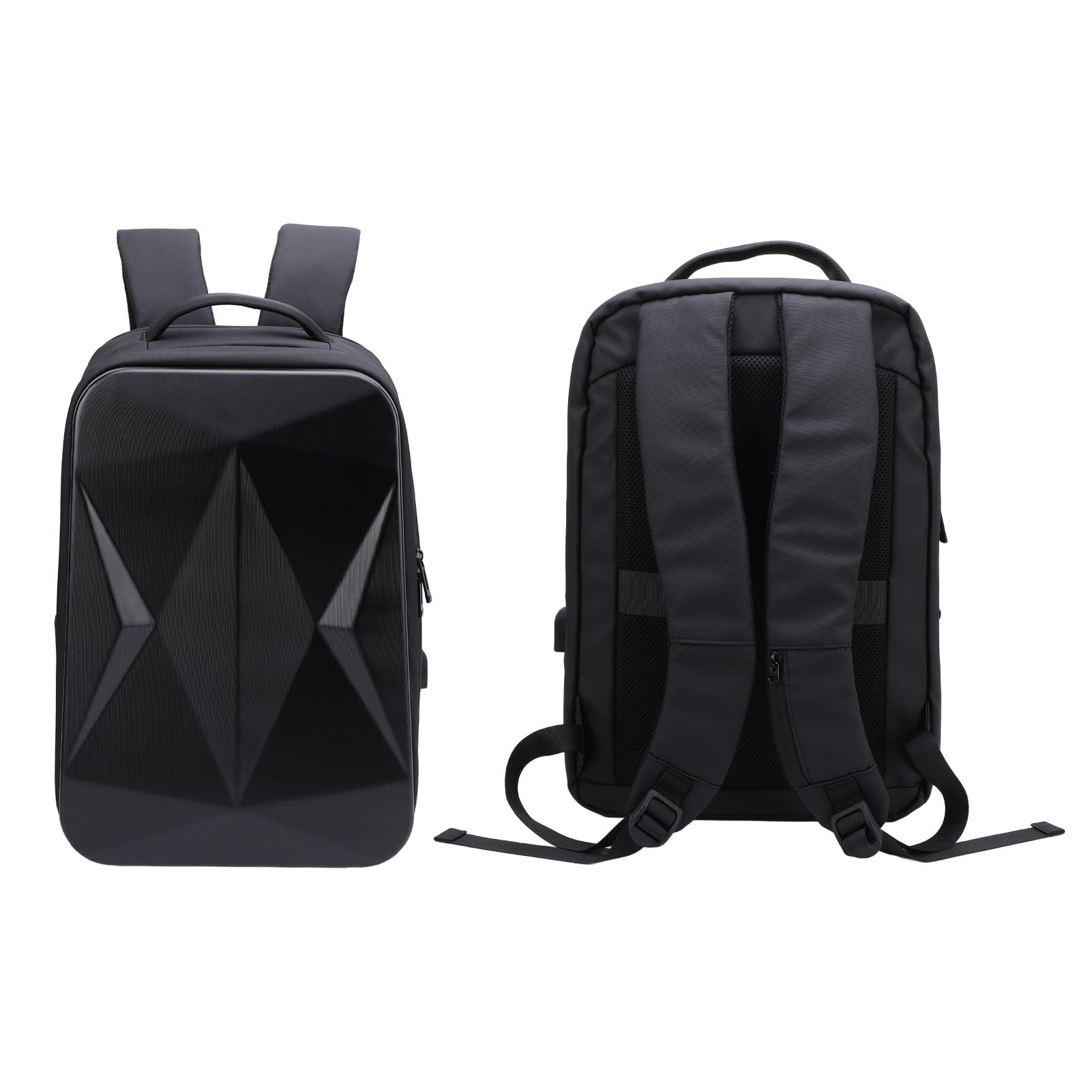 Focket Borsa da Viaggio per Esterni per Mini, Zaino Antifurto per Laptop da 17 Pollici per Adattatore, Cavi, Kit di Montaggio, Custodia da Viaggio
