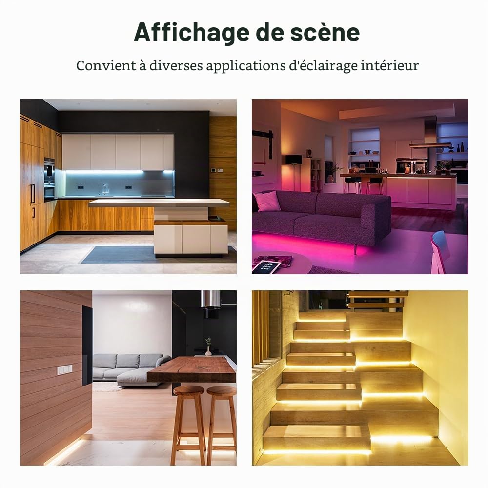 GLEDOPTO ZigBee 3.0 Pro+ Contrôleur LED 5 en 1/3 en 1 20 A Max RGBCCT/RGBW/RGB/CCT/Variateur Fonctionne avec Alexa H*ue Tuya Smart Life APP Control (Contrôleur LED 201p-5 en 1)