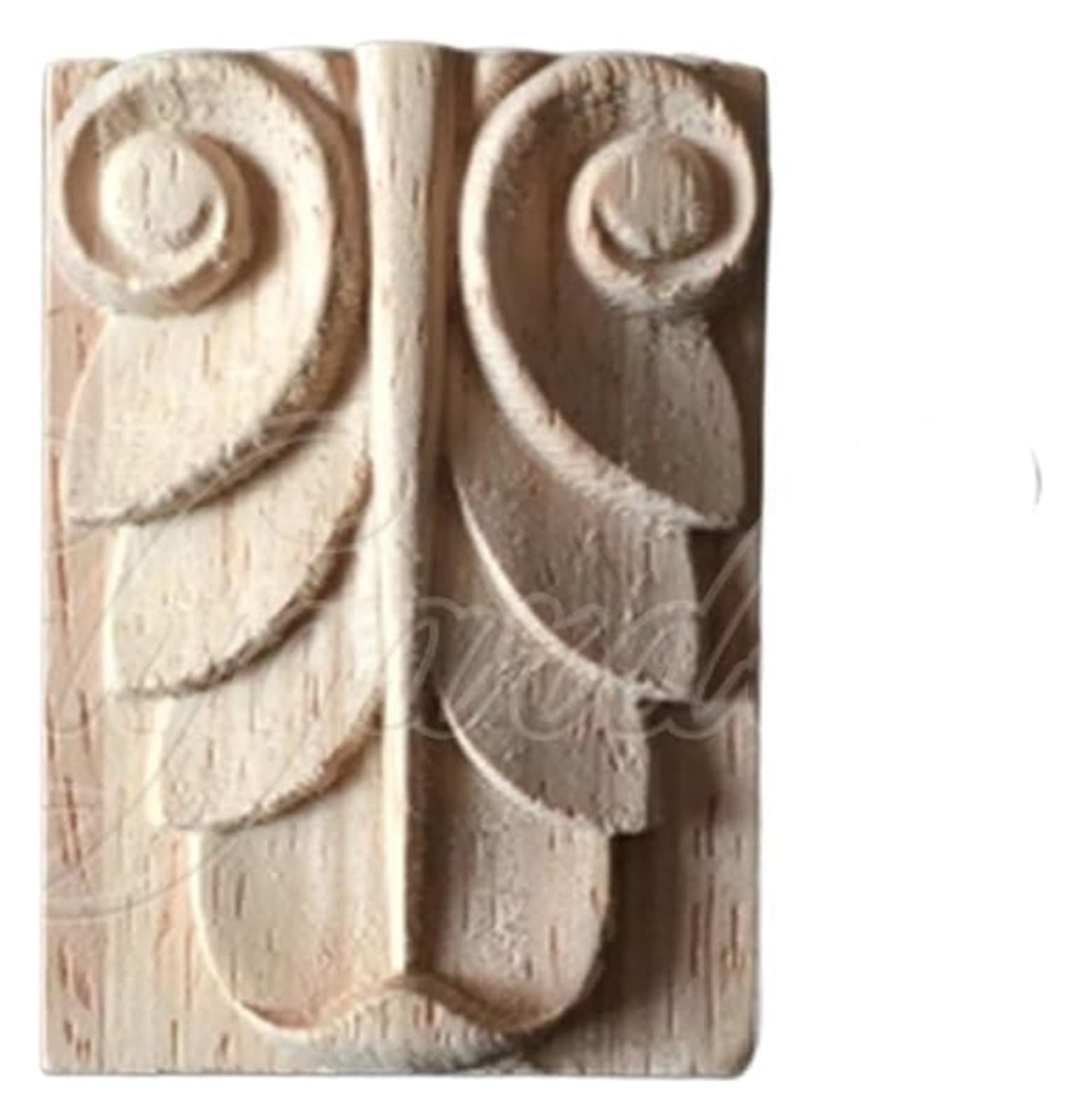 Nozvblxm 2 Oak Wood Carved Onlay Applique