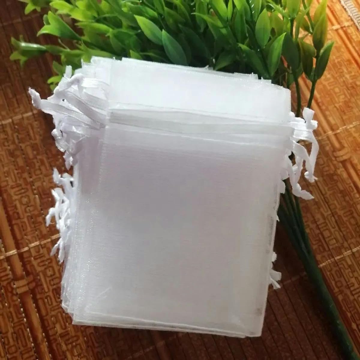 100 Stück/Los 25 x 35 30 x 40 35 x 50 cm Organza-Kordelzugbeutel Geschenkbeutel Schmuckverpackungsbeutel Weihnachtshochzeitsverpackung Geschenkbeutel-Königsblau-25 x 35 cm