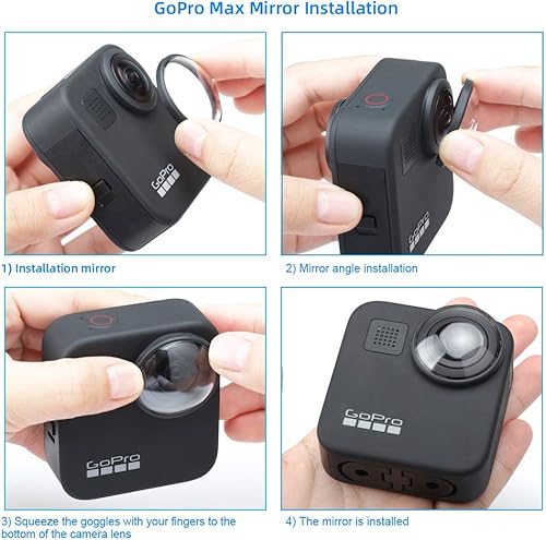 Miniatura 4 de 4 paquetes compatibles con lentes de protección Gopro Max.