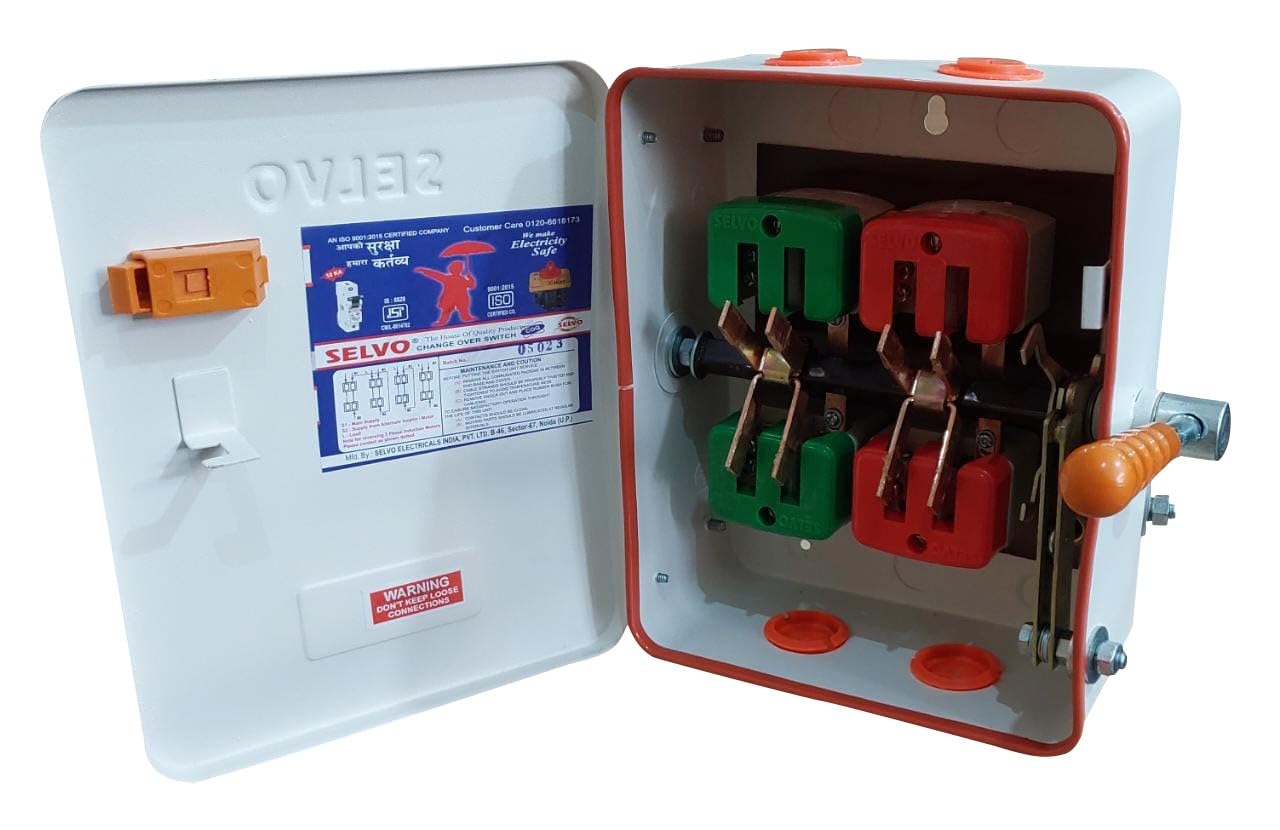 SELVO 63 Amps 240 Volts Offload Double Pole Changeover Switch (B09Q3L3P67) Amazon Price History, Amazon Price Tracker