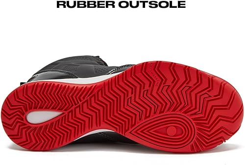 Miniatura 5 de AND1 Showout - Zapatos de baloncesto para niñas y niños, tenis de caña alta para niños, talla juvenil 1 a 7, zapatos de baloncesto para niños