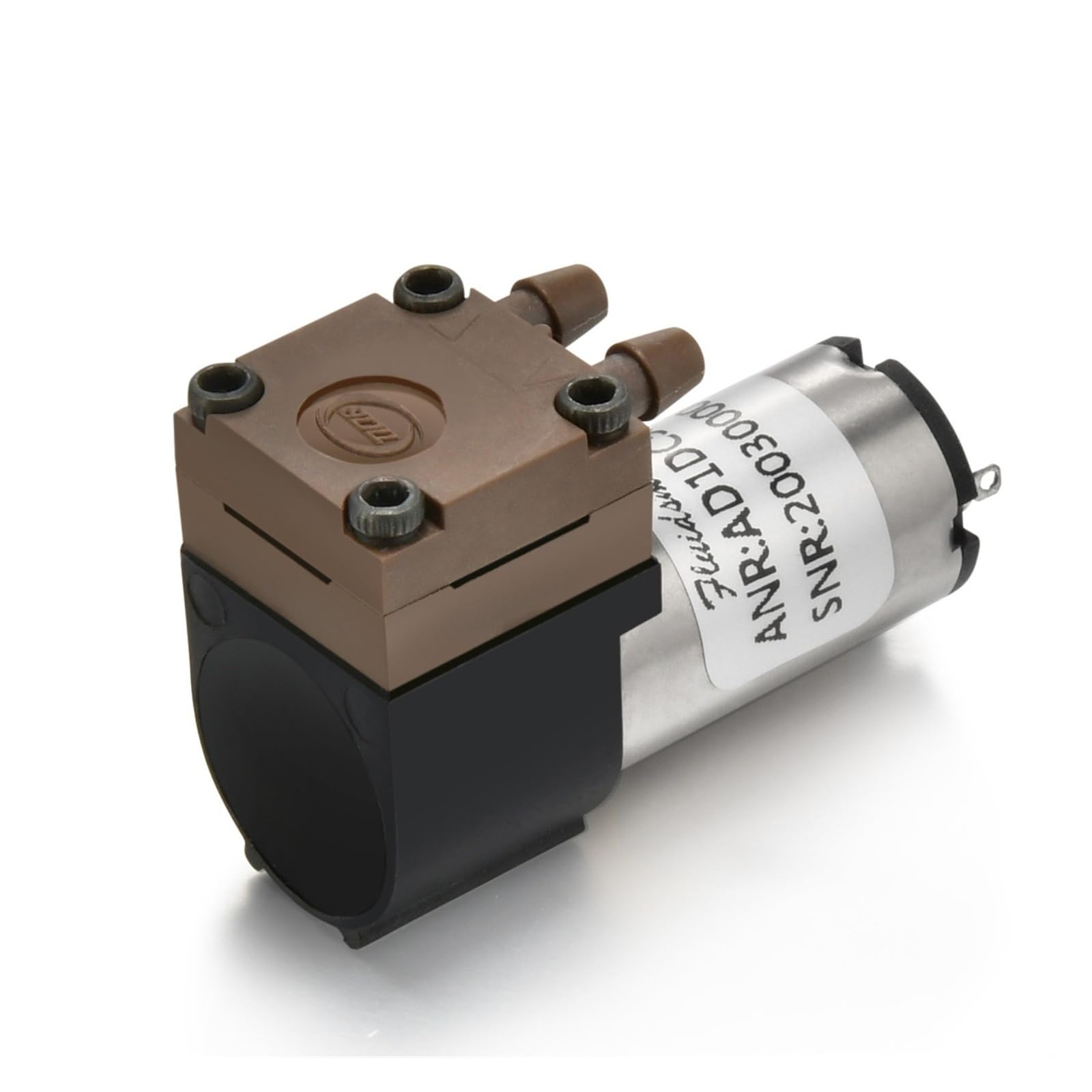Microbomba de aire, bomba vacío 12 V, compresor laboratorio, agua pequeña sin aceite, diafragma médica muestreo Uso industrial(AD1.5DM4/5)