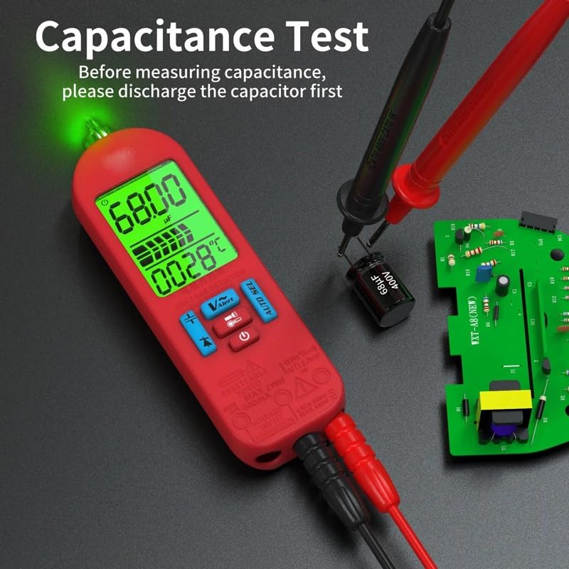 Mini Numbers Auto Range Charging Model Universal Watch Flash Lighting Electronic Pen Multimeter