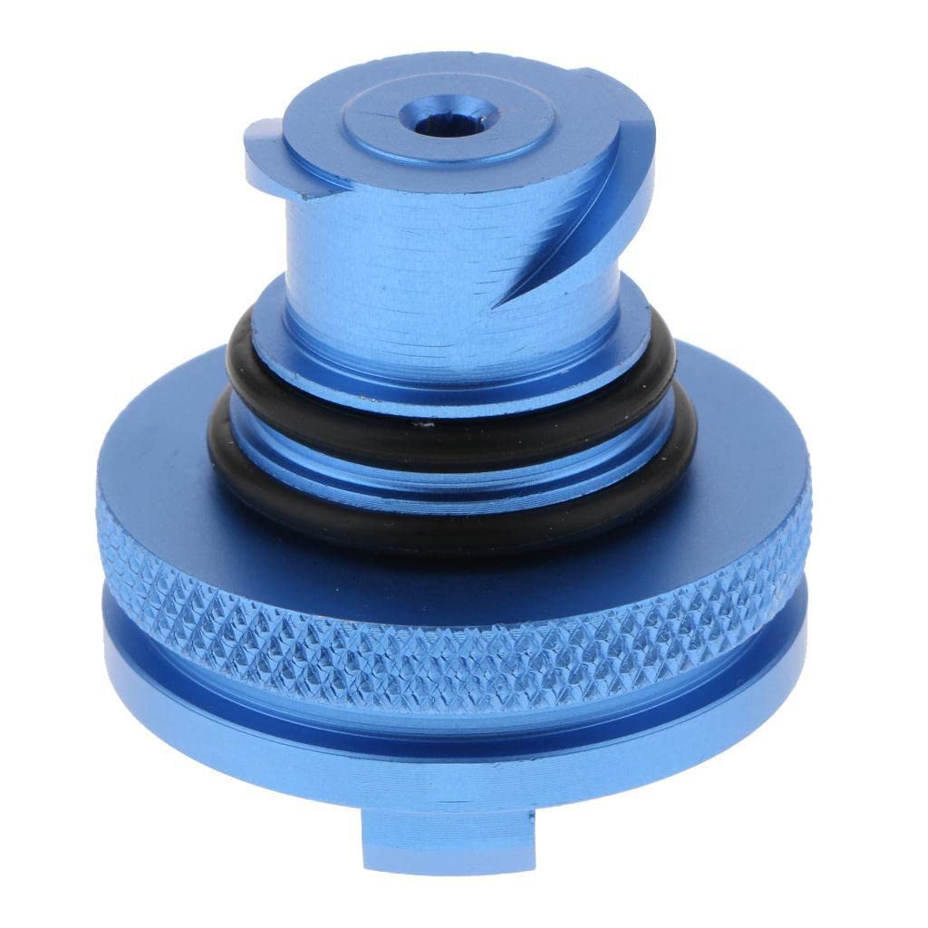 ATORSE Blue Automotive Replacement Fuel Tank Def Cap Compatible with Dodge Ram 2013-2017