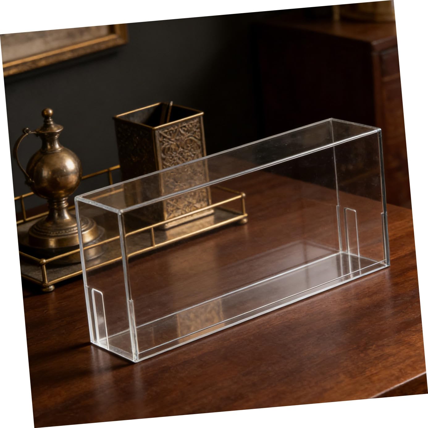 Caja Transparente de Acrílico para Consola de Juegos, Protección Antipolvo Resistente y Diseño Transparente Adecuado para Exhibir Mesa de Juego