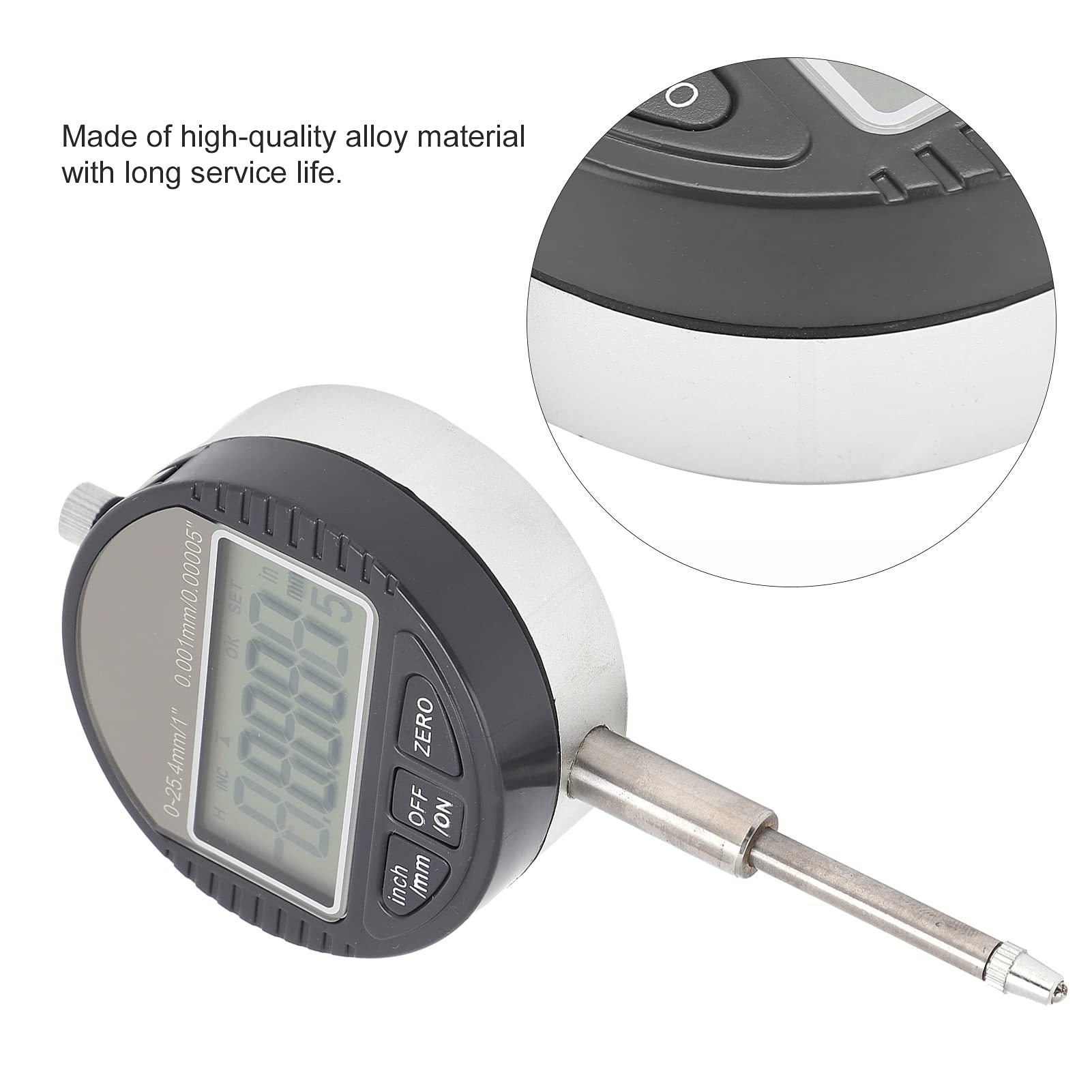 Comparatore a quadrante, comparatore a quadrante con base magnetica Progettato ergonomicamente per la produzione di macchinari per la manutenzione di apparecchiature