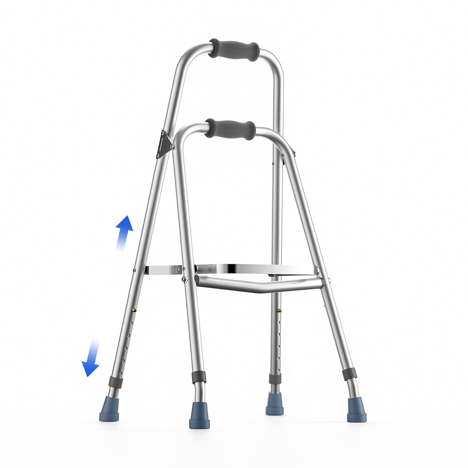 Loyoda Hemi Walker for Seniors, Adjustable One Arm Folding Walker
