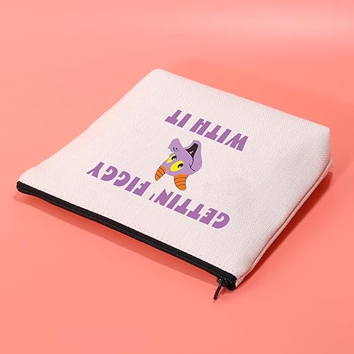 Miniatura 5 de JXGZSO Regalo de ventilador de dragón púrpura divertido dragón púrpura bolsa de cosméticos Figment Epcot amante regalo Gettin Figgy con ella bolsa