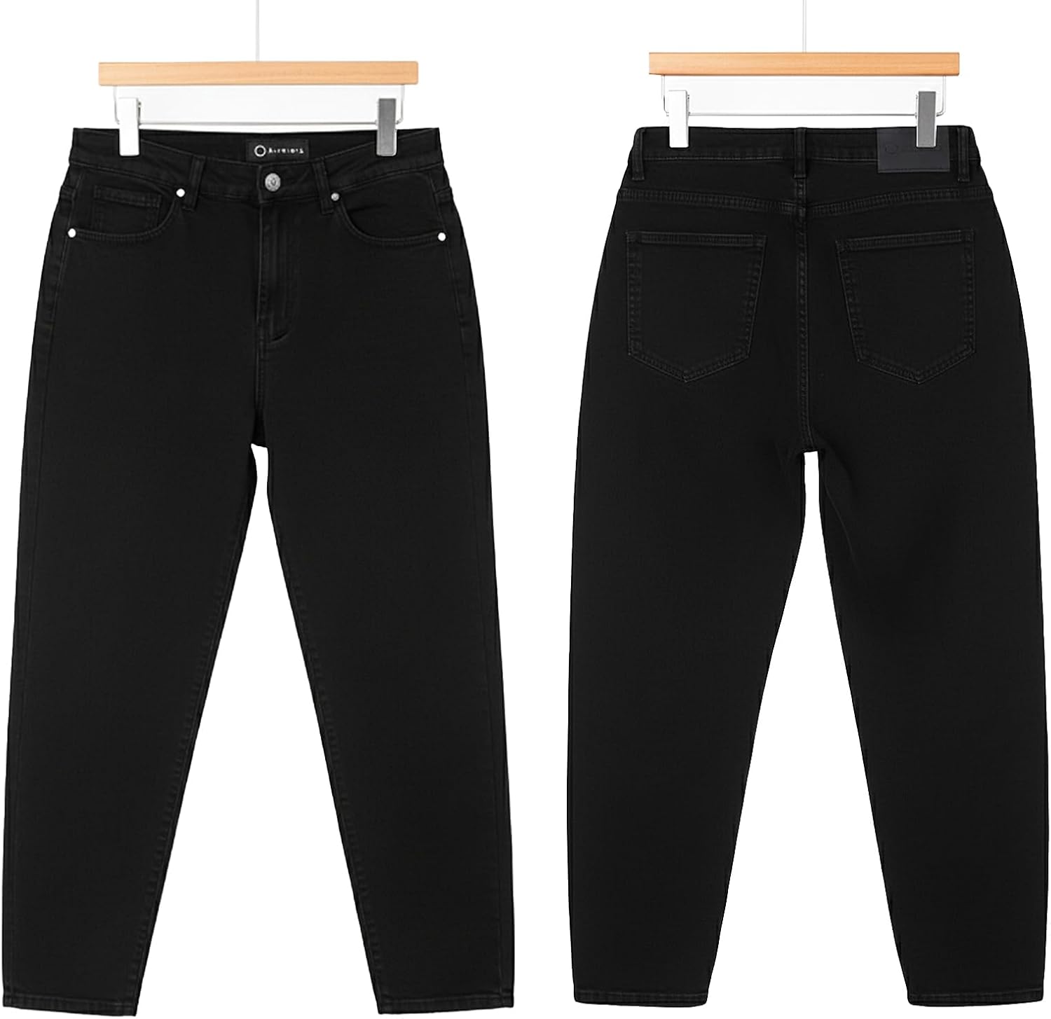 Men's Jeans Relaxed Fit Thigh Men Lined Jeans Soft Warm Comfort Casual Pants Stretch Tapered Athletic Fit Jeans Men - Image 6