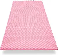 Colchão Casca De Ovo Anti-escaras SOLTEIRO D23 Ortopédico Rosa