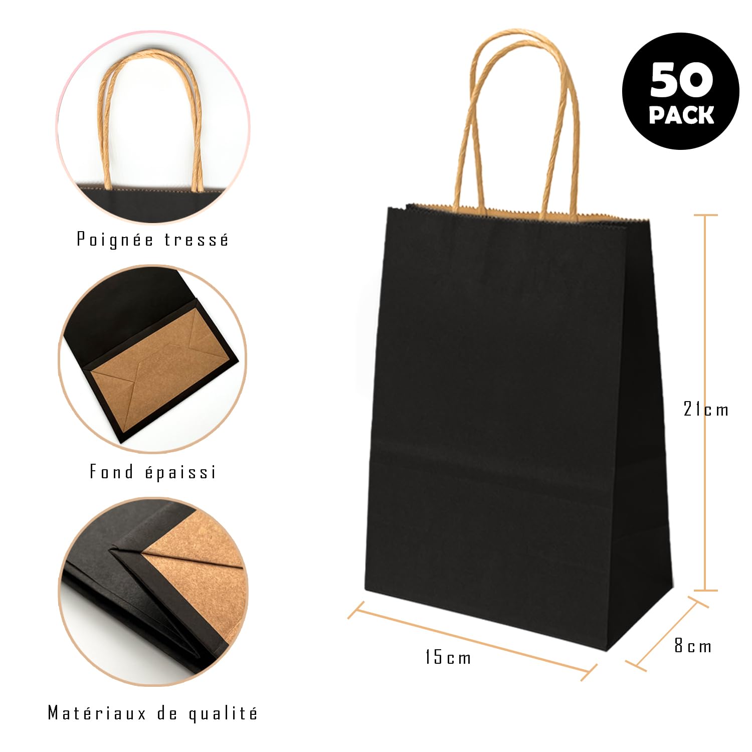 Green Kraft Paper Carry Shopping Bag, Capacity: 2kg At ₹ 11/piece In