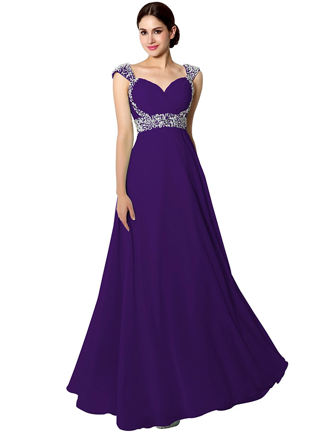 Purple Long Prom Dresses The Dress Shop