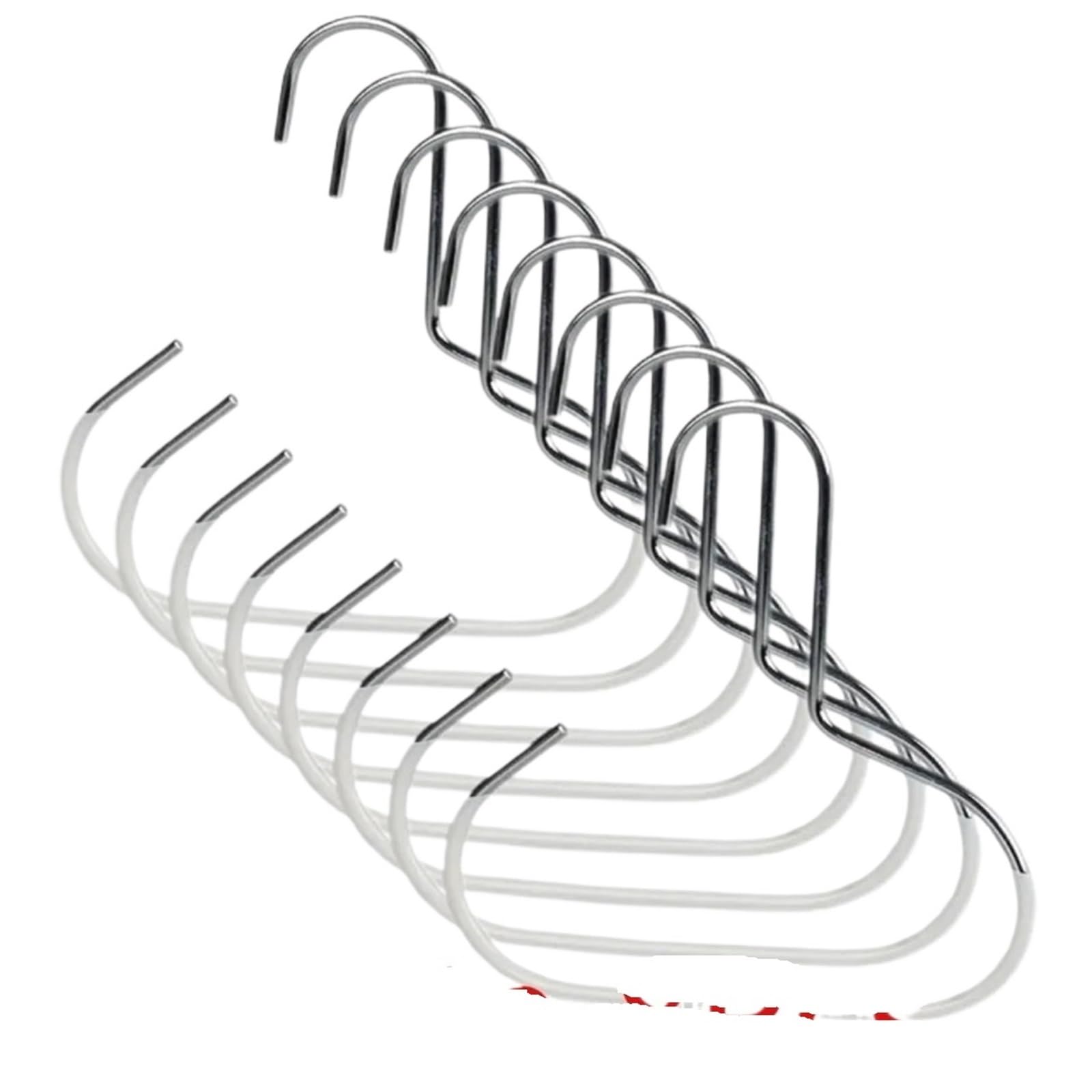 TRRYUIP Hat Storage Circle Ring Hat Hanger Baseball Cap Organizer 8 Hats Display Rack Scarf Towel Tie Storage Holder For Bedroom(White-8pcs)