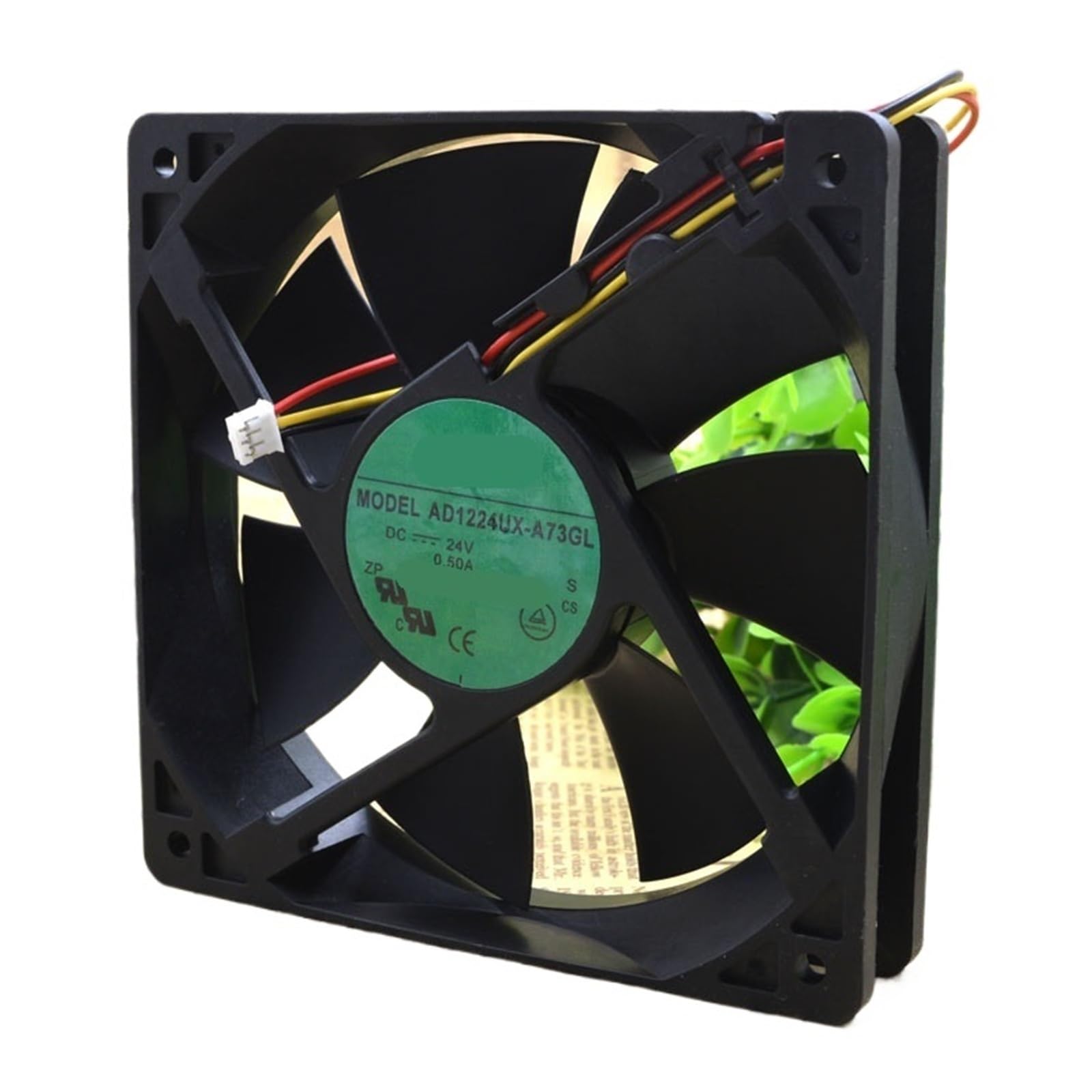 KNIUWMBMH AD1224UX-A73GL 24V 0.25A 3wires 12025 120 * 120 * 25mm 12cm Cooling Fan