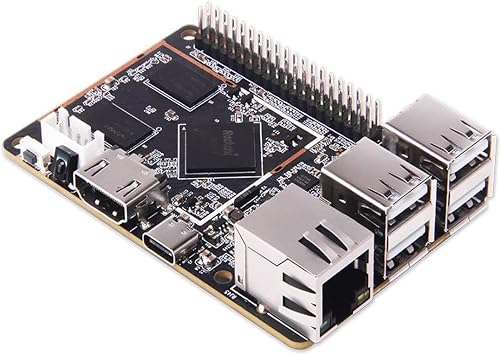 Geniatech XPI-3128 Single Board Computer, Embedded Computer Module, Development Board, Rockchip RK3128 Quad Core Cortex-A7 8GB WiFi, Card-sized High Performance Board