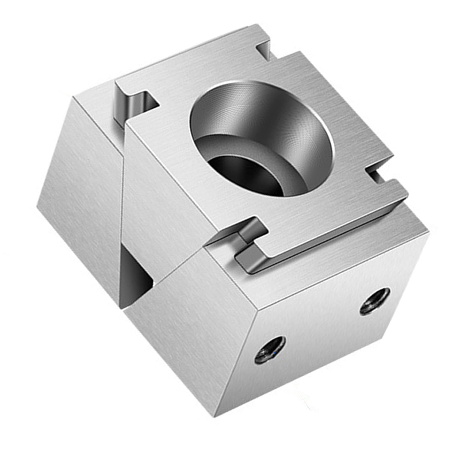 Strength Alloy Clamp Block Adjustable Pneumatic Workpiece Holder for Stable Workpiece Positioning Wear Resistance Double Direction Clamp