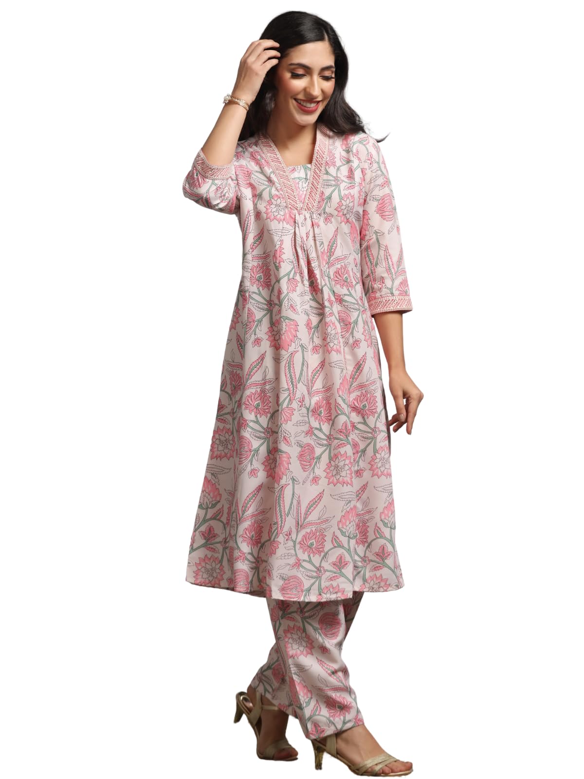greciilooks Cotton Kurta Set For Women | Kurta Set | Designer Kurta Set For Women | Festive Kurta Set For Women | Regular Fit Kurta Set For Women-picture-23