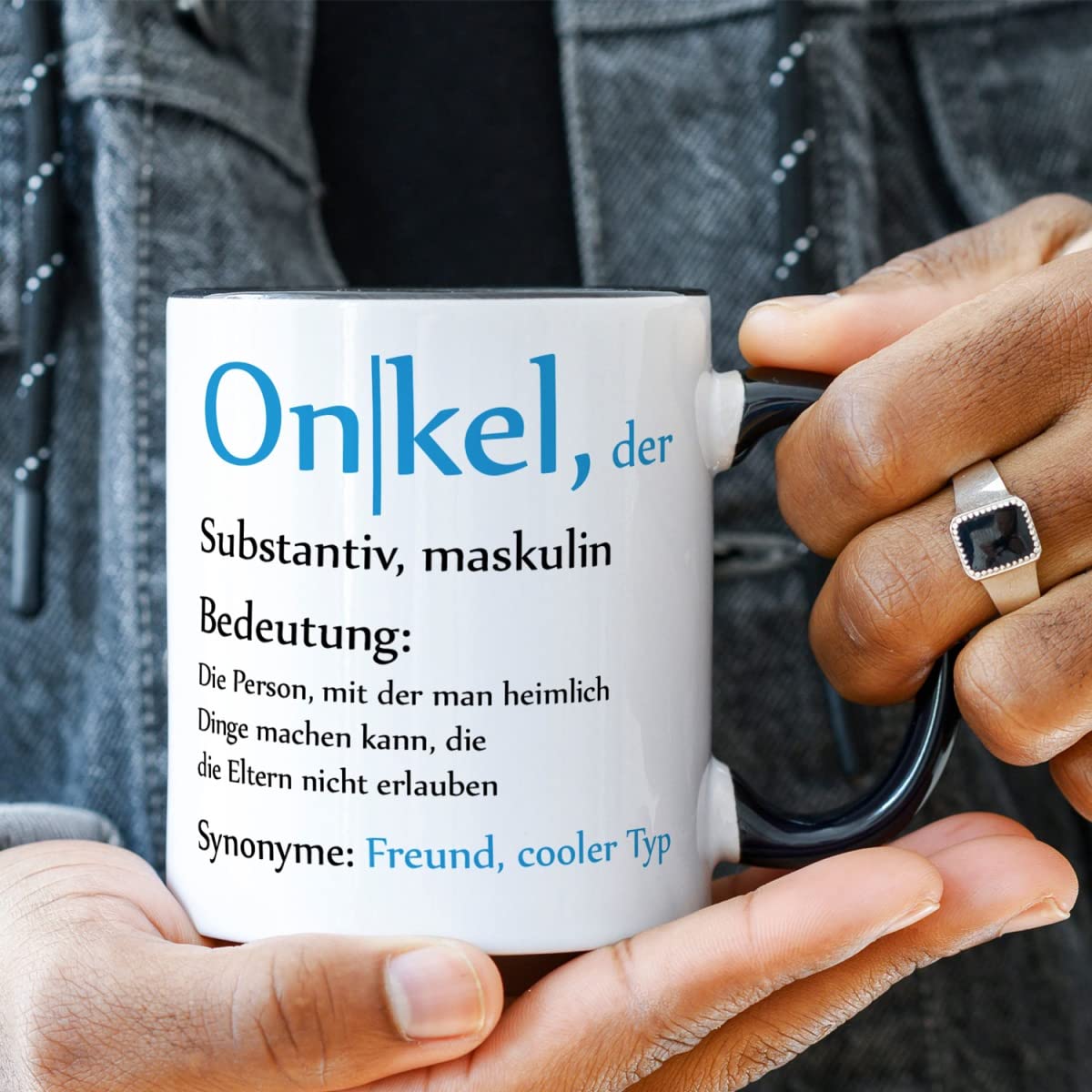 Tasse Avec Inscription « Uncle Definition » - Cadeau De Nièce Pour Un