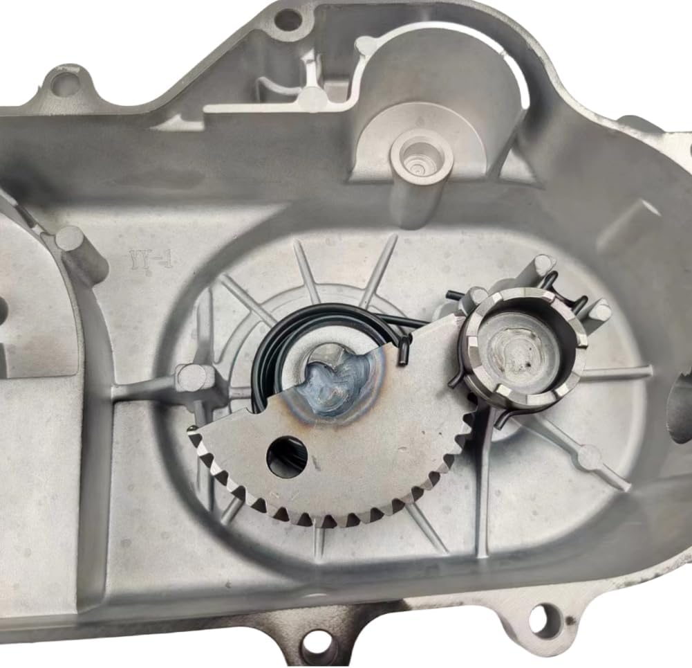 400mm Long Box Edition Transmission Cover and Start Gear Shaft and Start Bar for GY6 49cc 50cc Moped Scooterr