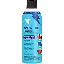 White Lightning Snow &amp; Ice Repellent Spray &ndash; Non-Stick Ceramic Coating for Snow Blowers, Shovels, Gutters &amp; More &ndash; Prevents Ice Buildup &ndash; Petroleum-Free &amp; Odorless &ndash; Aerosol &ndash; 10oz