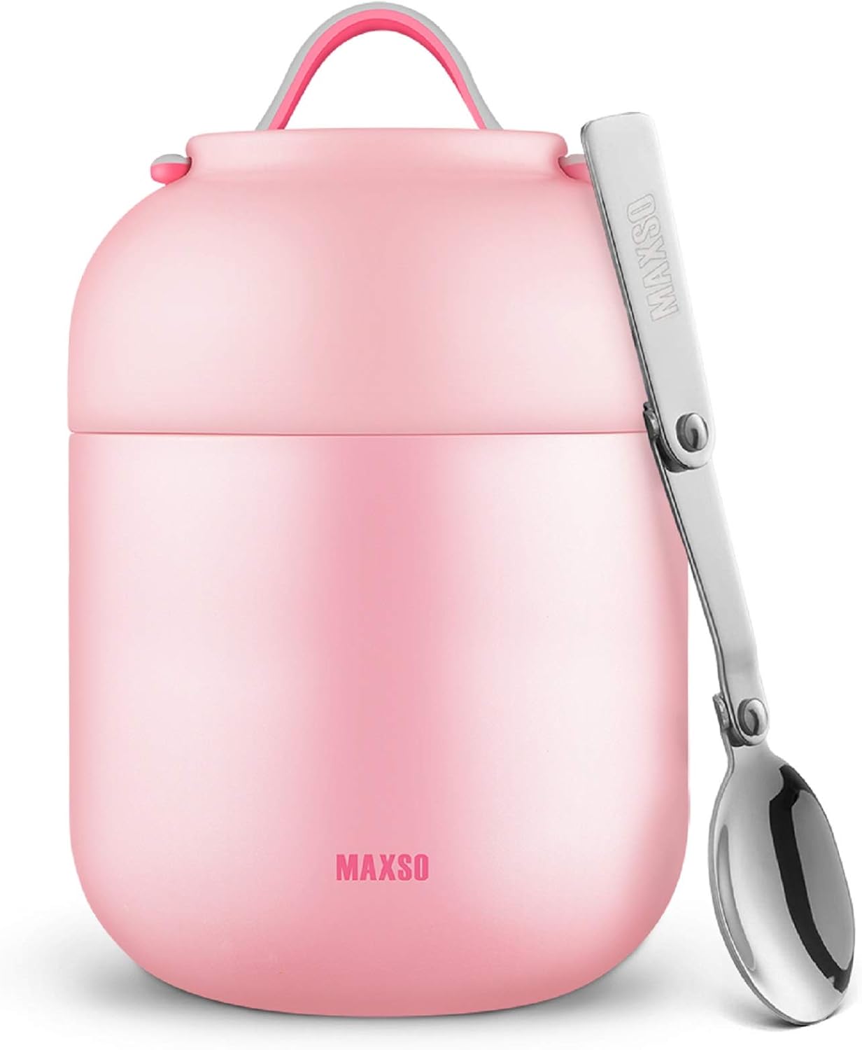 Logeeyar Hot Food Flasks Soup Thermos Flask Vacuum Insulated 700ML Stainless Steel Hot Food Jar