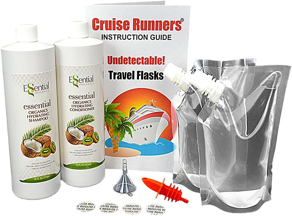 Cruise Runners Fake Shampoo Bottles Rum Runners for Cruise