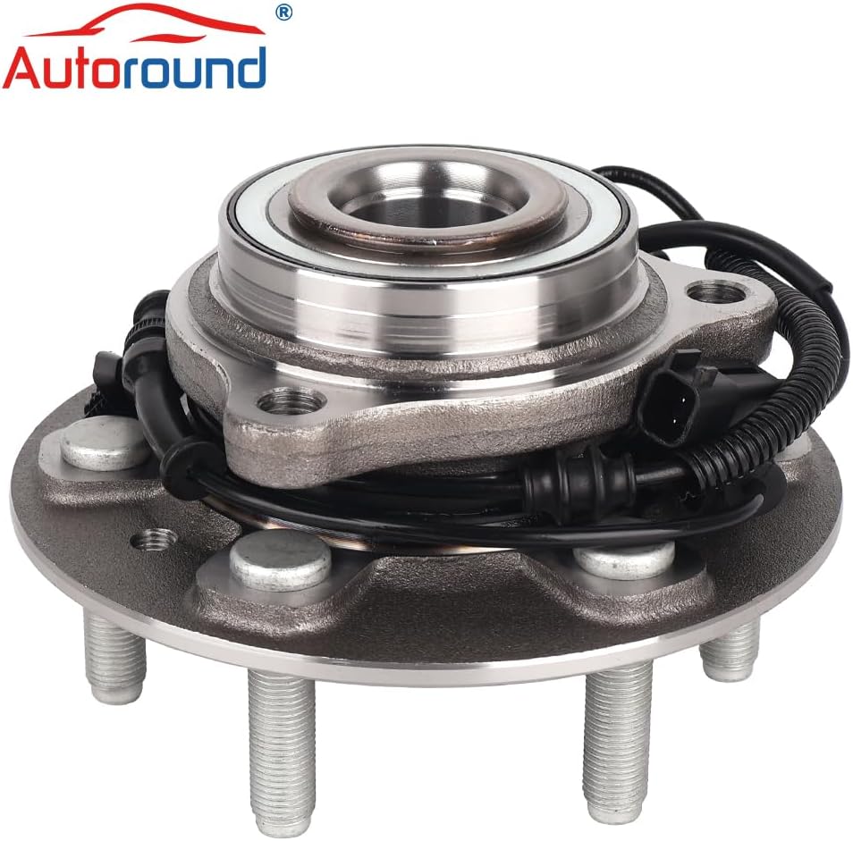 Autoround 515179 Front Wheel Hub and Bearing Assembly Compatible with Ram 1500 2019 2020 2022 2023, 4WD 6Lugs w/ABS