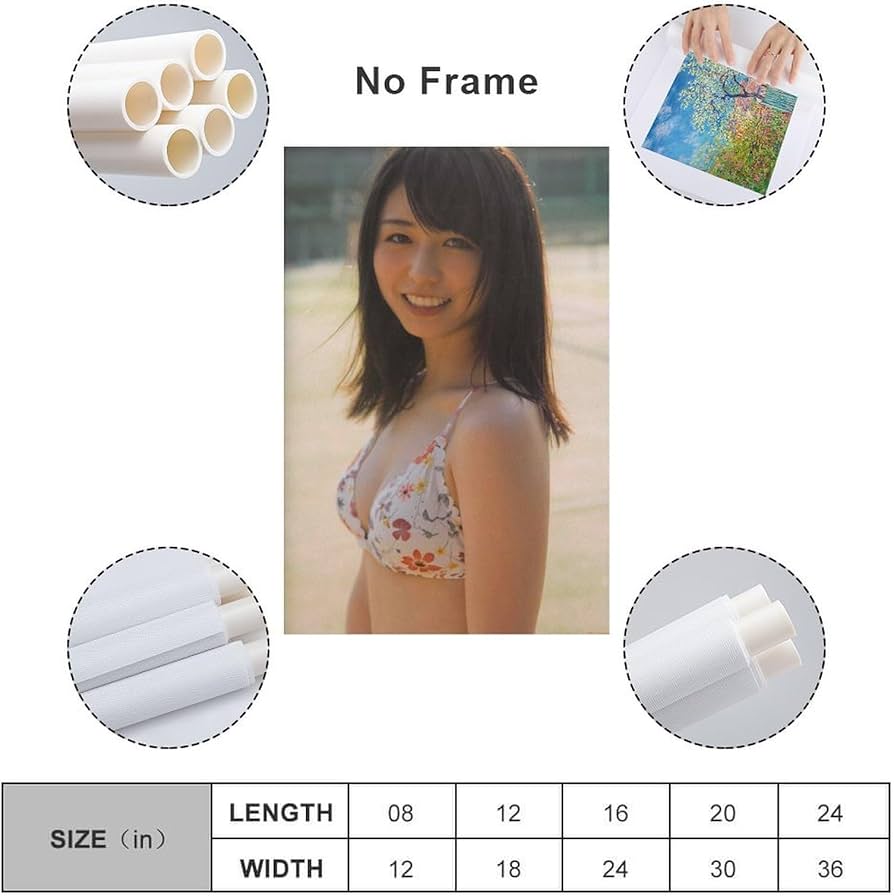 Amazon.co.jp: 長濱ねる（榉坂46）最新グラビア含む水着画像ポスター