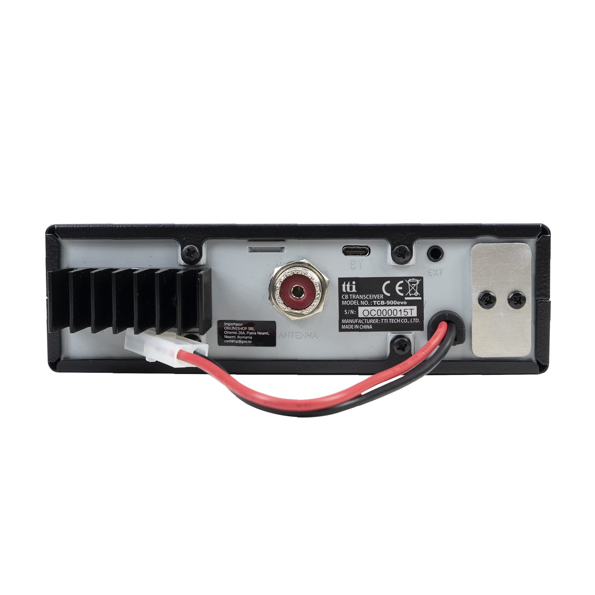 Kit de Radio CB TTi TCB-900 EVO + Almohadilla Adhesiva Regalo Azul