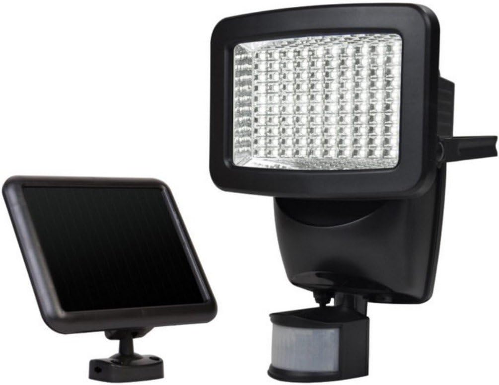 Sunforce 82126 120-LED Solar Motion Light, 1100 Lumen Output, 30ft. (9.1m) Detection Distance, 180 degrees Detection Range, Fully weather resistant and can be mounted almost anywhere