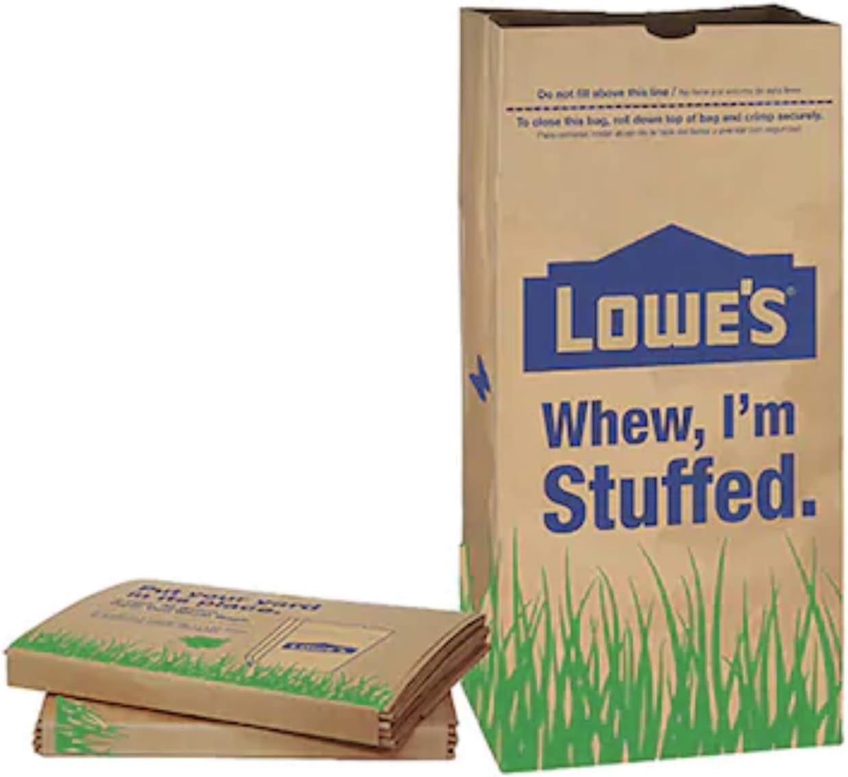 lowes brown paper bolsas