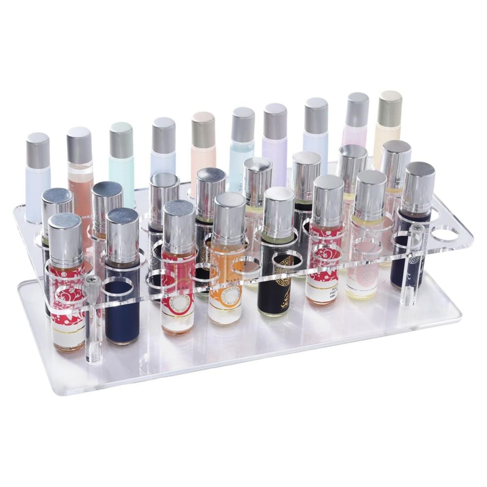 Organisateur de parfum acrylique à 36 compartiments pour ranger la maison