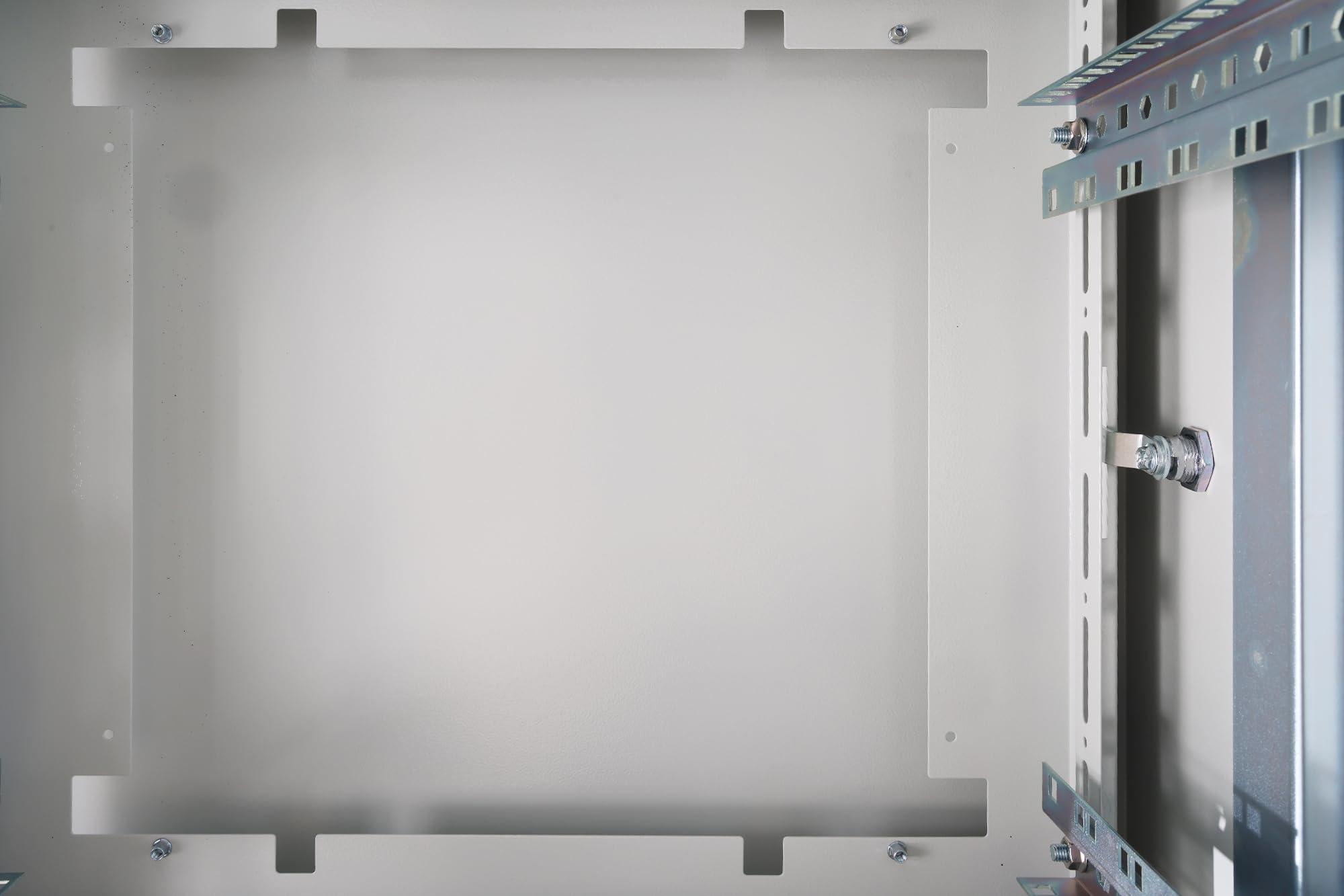 DIGITUS Armadio di rete – Rack da 19 pollici – 22U – 60x60 cm – Profondità utile 54,3 cm – Portata 1200 kg – Autoportante – Porta in vetro – Grado di protezione IP20 – Serie Unique – Grigio