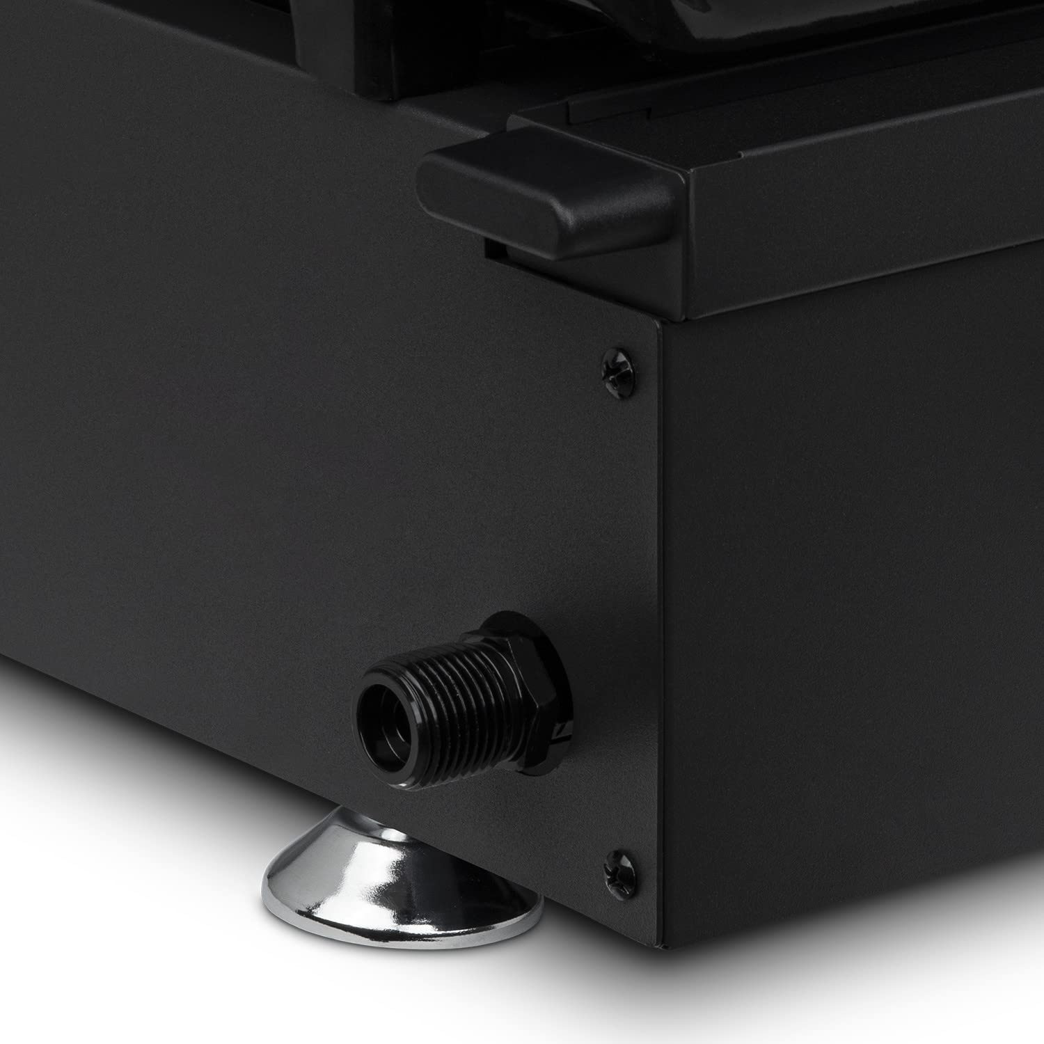 H.Koenig Piastra PLX1032 a Gas 3 Bruciatori U Acciaio Inox. Piastra Ghisa smaltata - Gas Propano o Butano