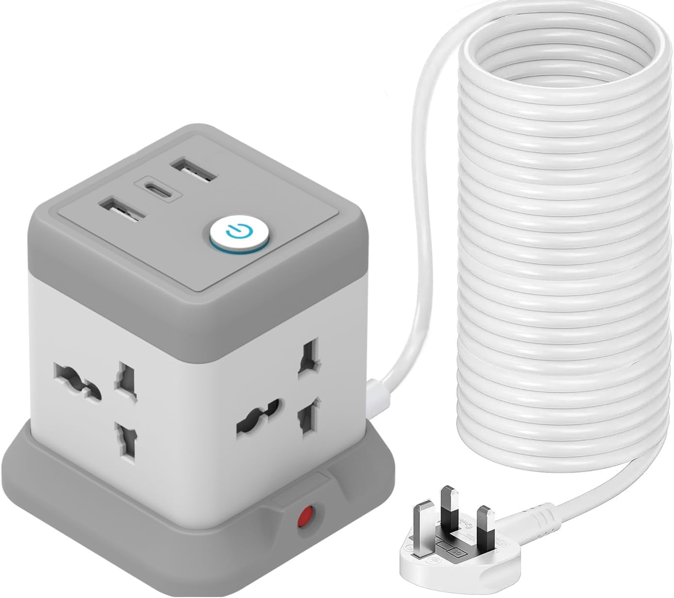 Tycom Power Strip (10 meters) Surge Protector with USB + Type C, Extension Cord Flat Plug with Widely 4 AC Outlet and 2 USB 1 Type C, Small Desktop Station – 10 meters. Tycom Power Strip (10 meters) Surge Protector with USB + Type C, Extension Cord Flat Plug with Widely 4 AC Outlet and 2 USB 1 Type C, Small Desktop Station – 10 meters.