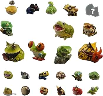 ゴッコ堂 稲荷山 リアルヘッド realhead 2種とカエル2種 ゴッコ堂