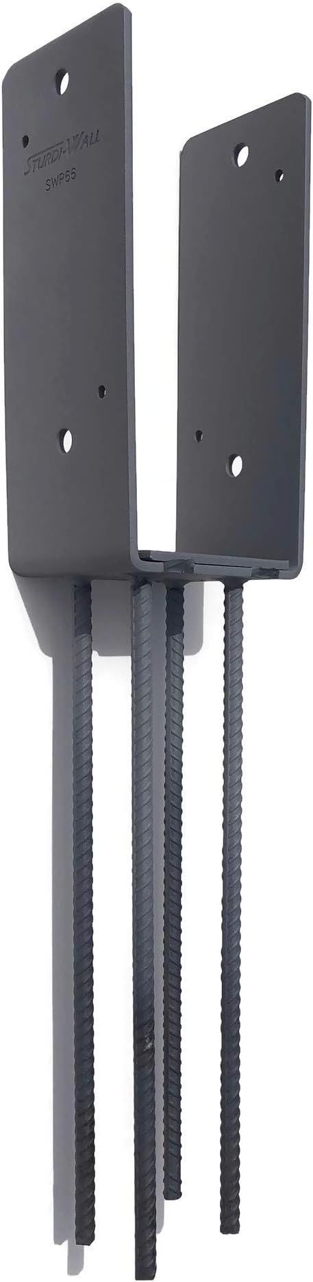 SWP66 | Sturdi-Wall Plus Wet Set Bracket 6x6 | Heavy Duty Structural Concrete Anchor for Pole Barn Construction Concrete Foundation | Tri State Perma-Column
