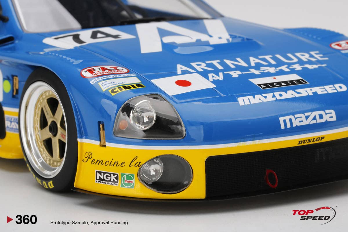 Amazon.co.jp: Top Speed 1/18 1994 Mazda RX-7#74 Le Mans 24h : Hobbies