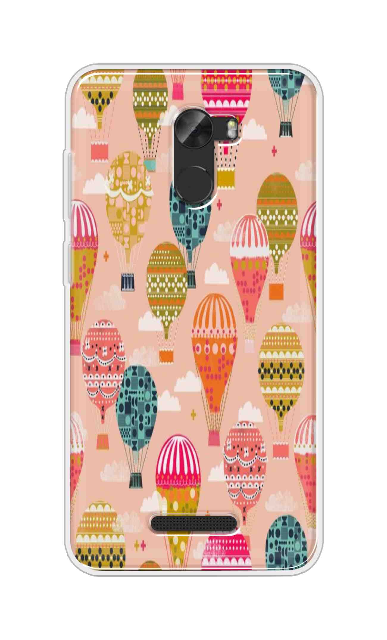The Little Shop Designer Printed Soft Silicon Back Cover for Gionee A1 Lite (Balloon)