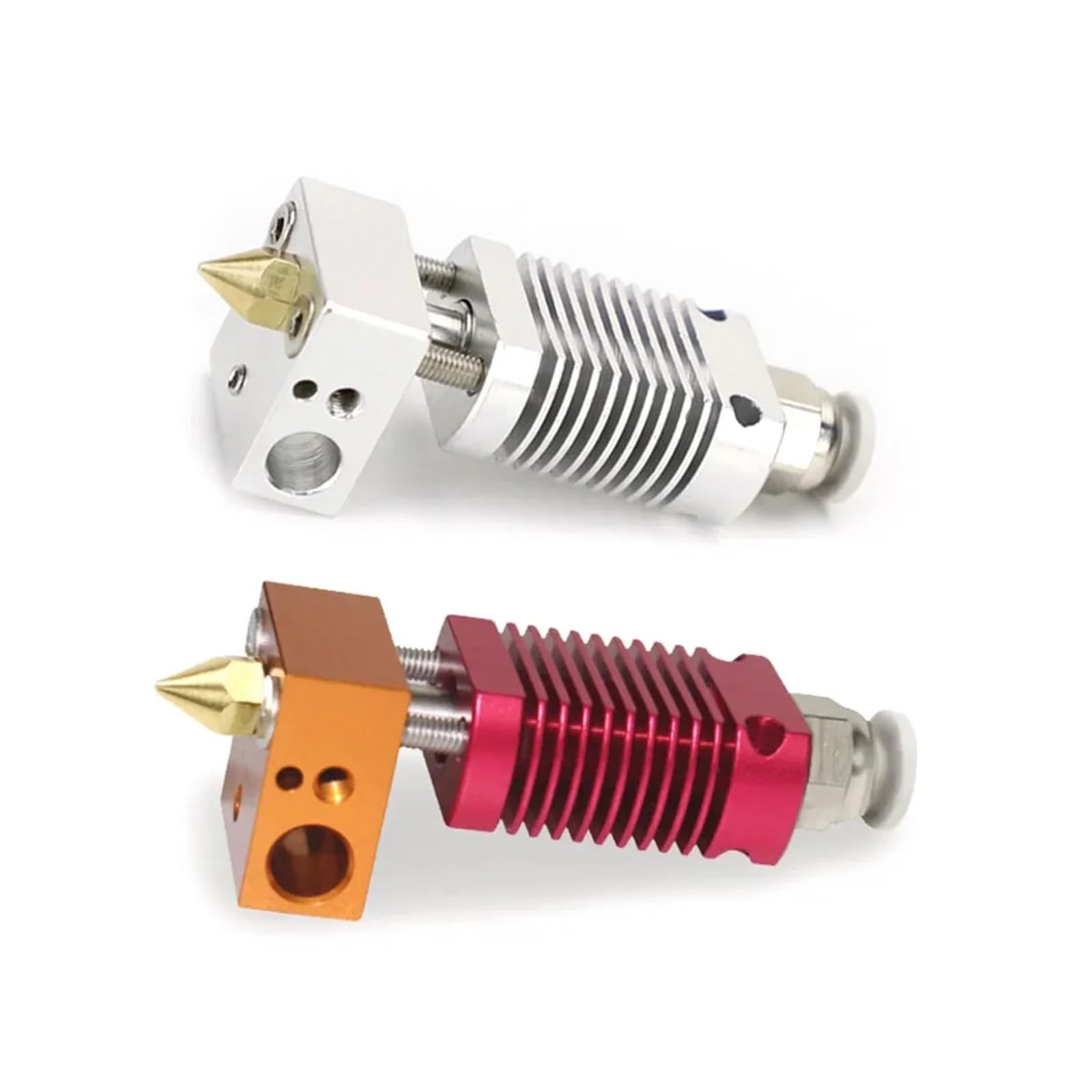 VNJUGF Zestaw zmontowanych końcówek wytłaczarki CR-10/CR10S/ 3/5 0,4 mm blok grzewczy dyszy akcesoria do drukarek 3D wanglan