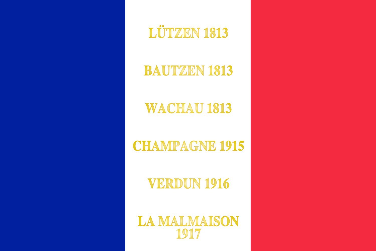 Drapeau Large 140e régiment d infanterie de l armée en textile premium renforcé