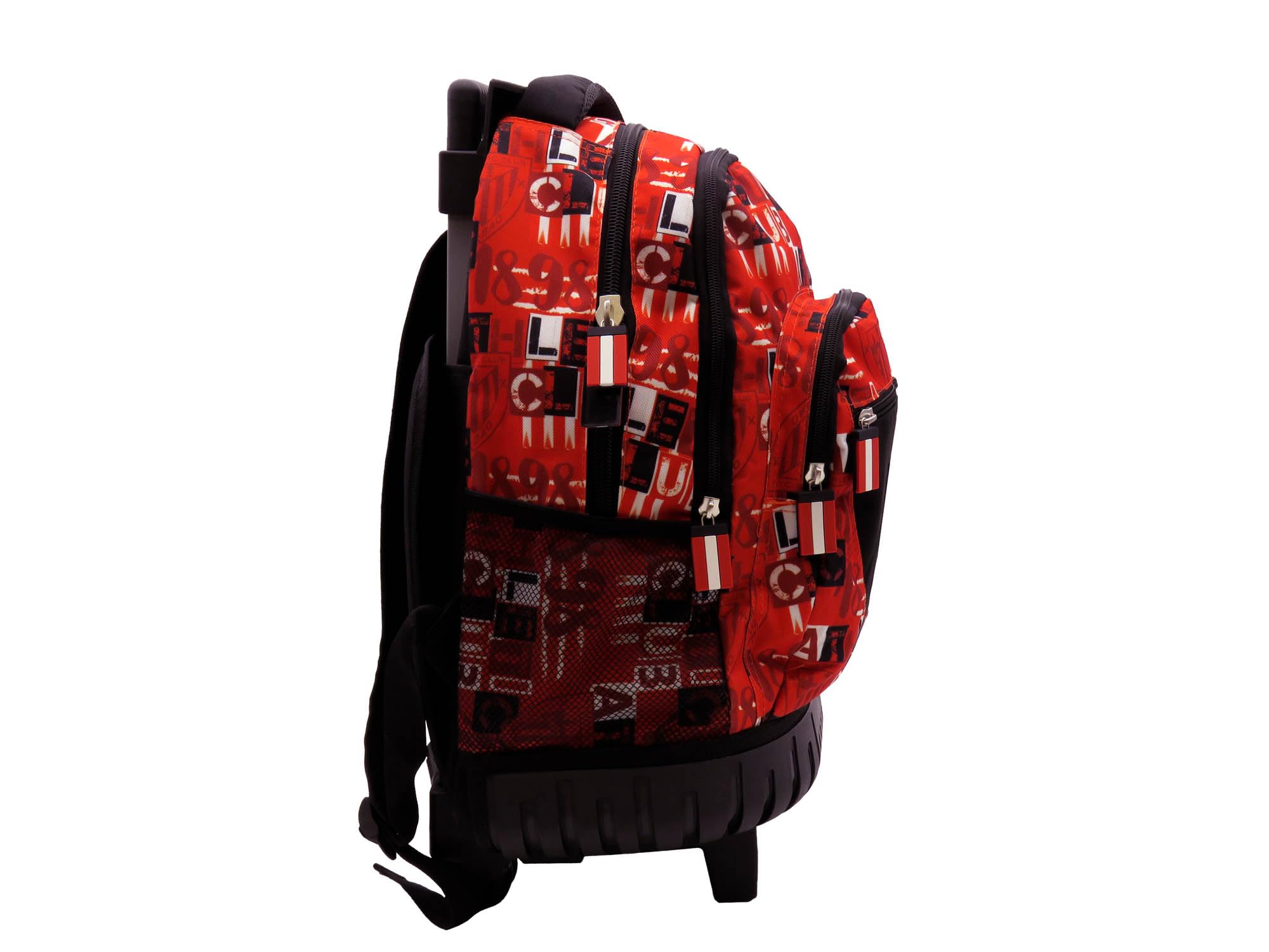 CYPBRANDS Athletic Club de Bilbao, Mochila Trolley, Color Rojo y Negro