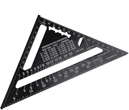 Fundicion De Aluminio Triangulo De Regla Avanzada Dibujo Del Diseno Del Triangulo De Regla De 7