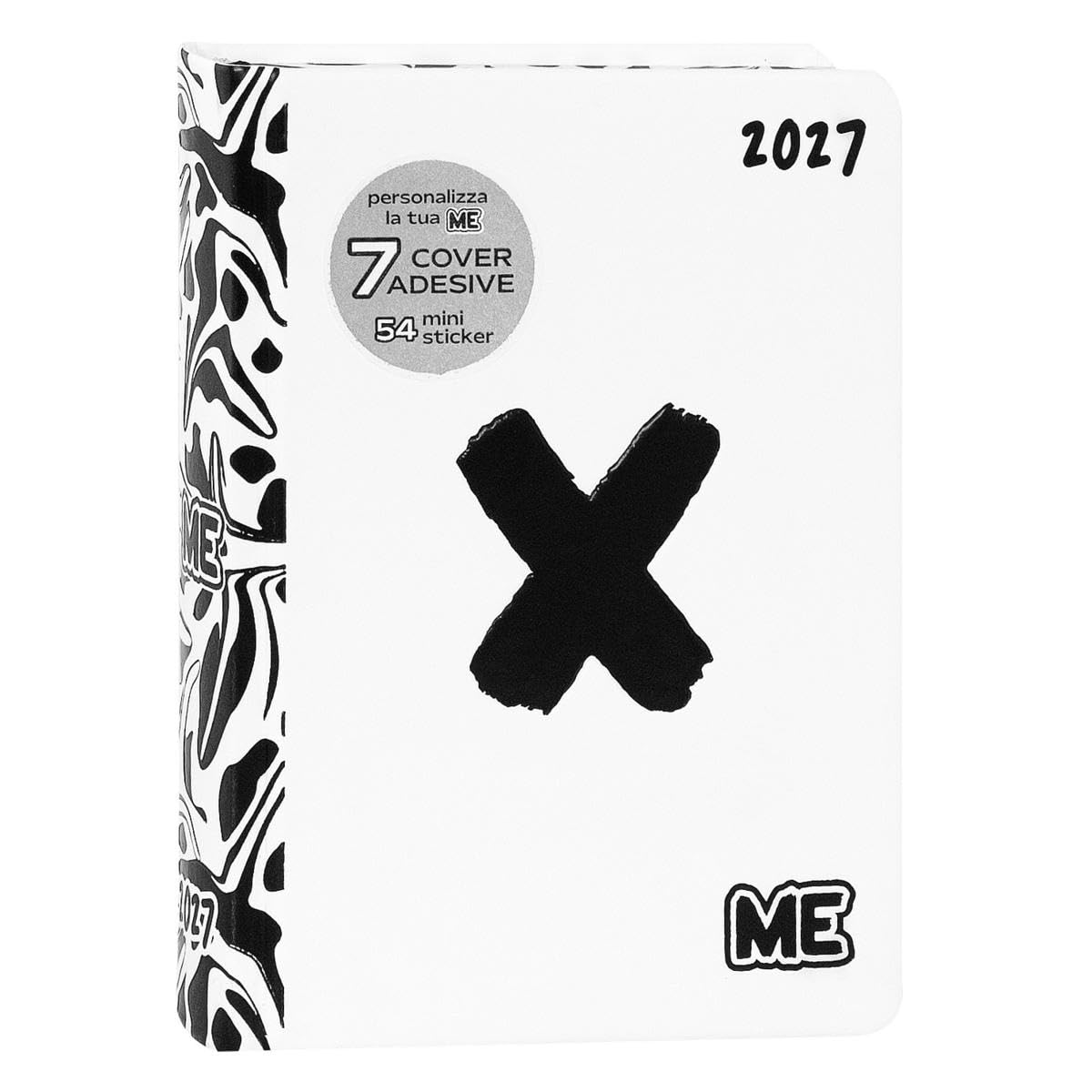 ME MY EVOLUTION 2027 16 Month Daily Diary for Boys and Girls, with Soft Cover and Embossed Graphics, 512 Pages, Ideal for Middle School, High School and University, 12 x 16.5 cm