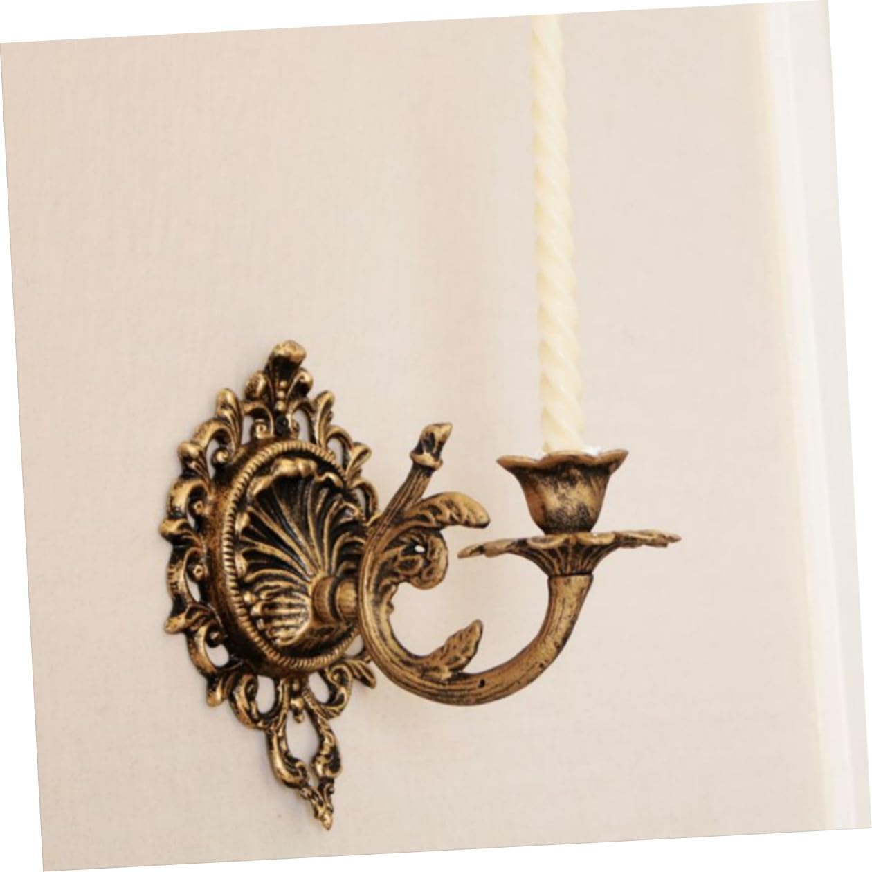 Halloween Feier Wandkerzenhalter aus Eisen Gold für Wohnzimmer