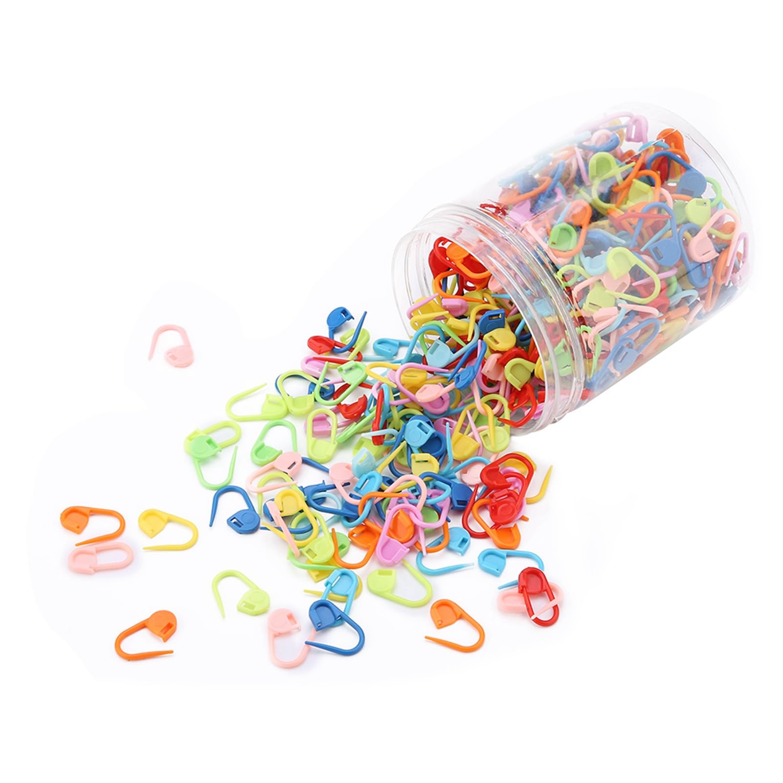 Pwshymi Practical Safety Pins Beautiful Diaper Colorful Safety Pins Clips Crafts Quilt Making Color Mark Clothes, Pwshymifxhvez537r