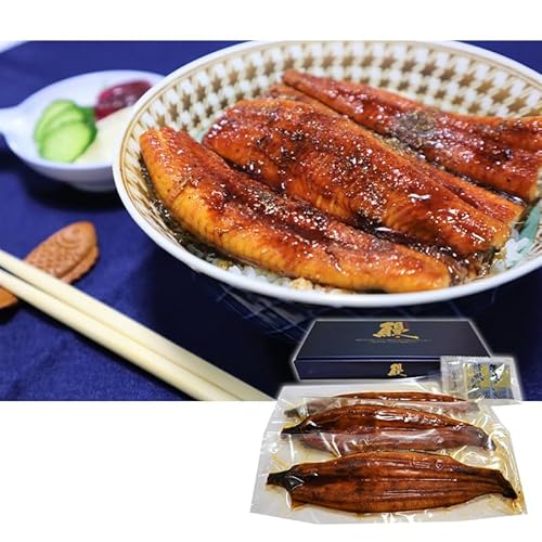 鹿児島県産うなぎ蒲焼 約140g×3尾 タレ付