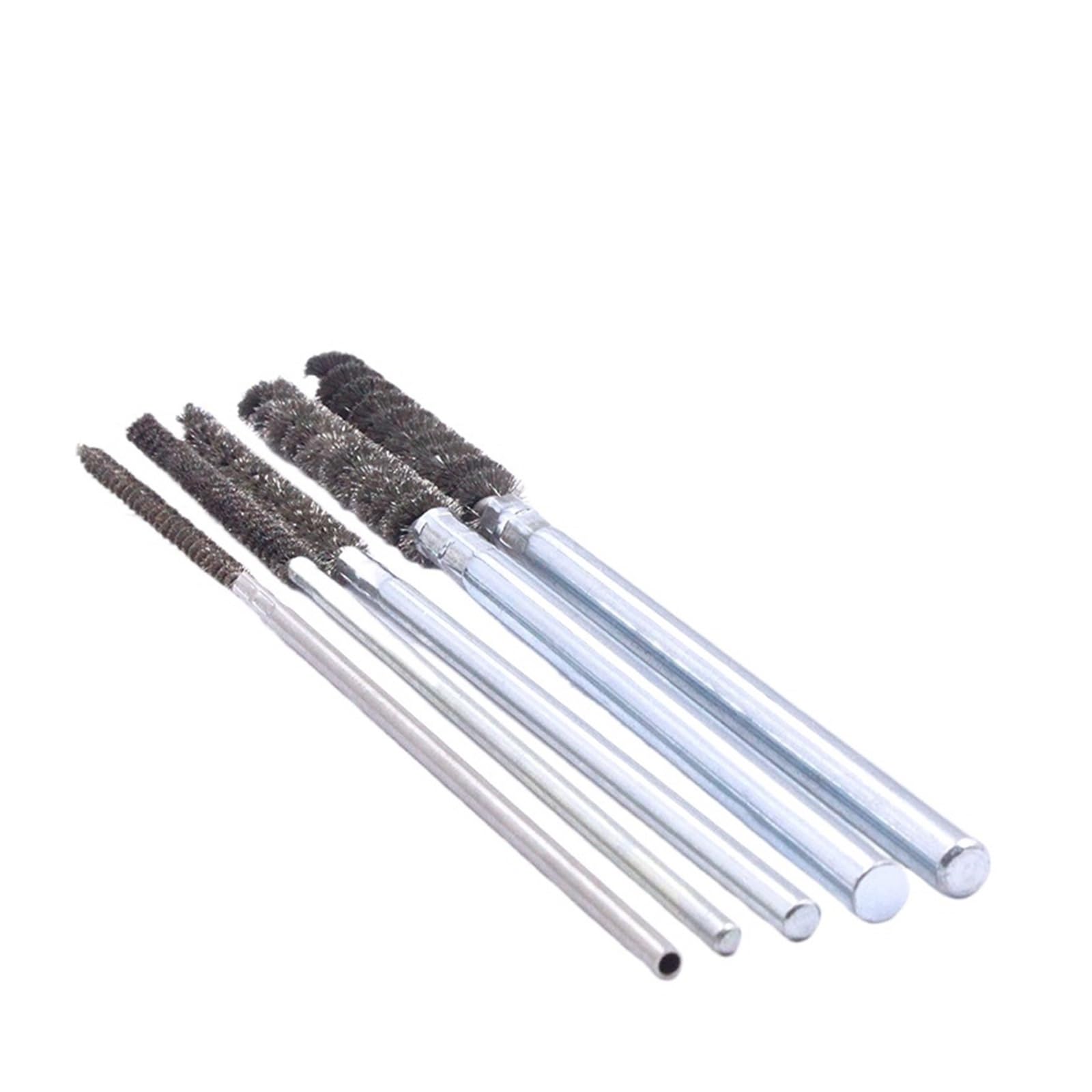cepillo de alambre, Cepillos de tubo alambre Φ1.5-10mm taladro DIY Cepillo orificio acero inoxidable(Diameter 3.5mm)